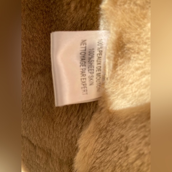 Shearling Lined Coat with Fur Trim - Picture 4 of 13